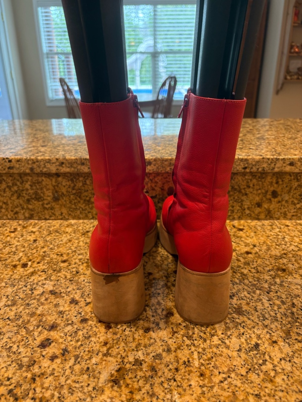 Charlotte Stone Isla boots in Vamp (Red) size 10 dopamine dressing stylish chic - Picture 7 of 13